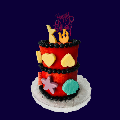 Mermaid Watermelon Cake