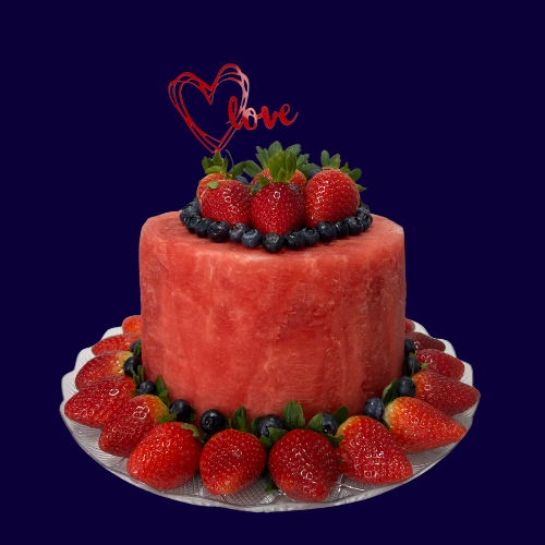 Love Berry Watermelon Cake